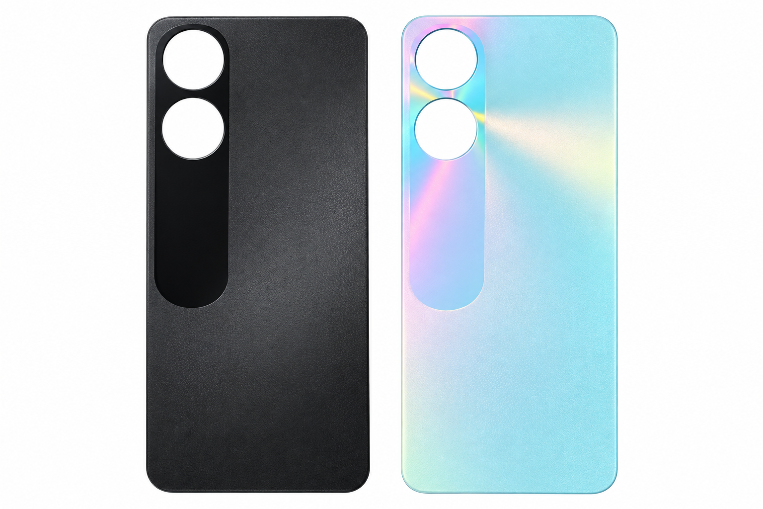 Compatible Replacement for OPPO A78 5G Back Panel – Black & Blue